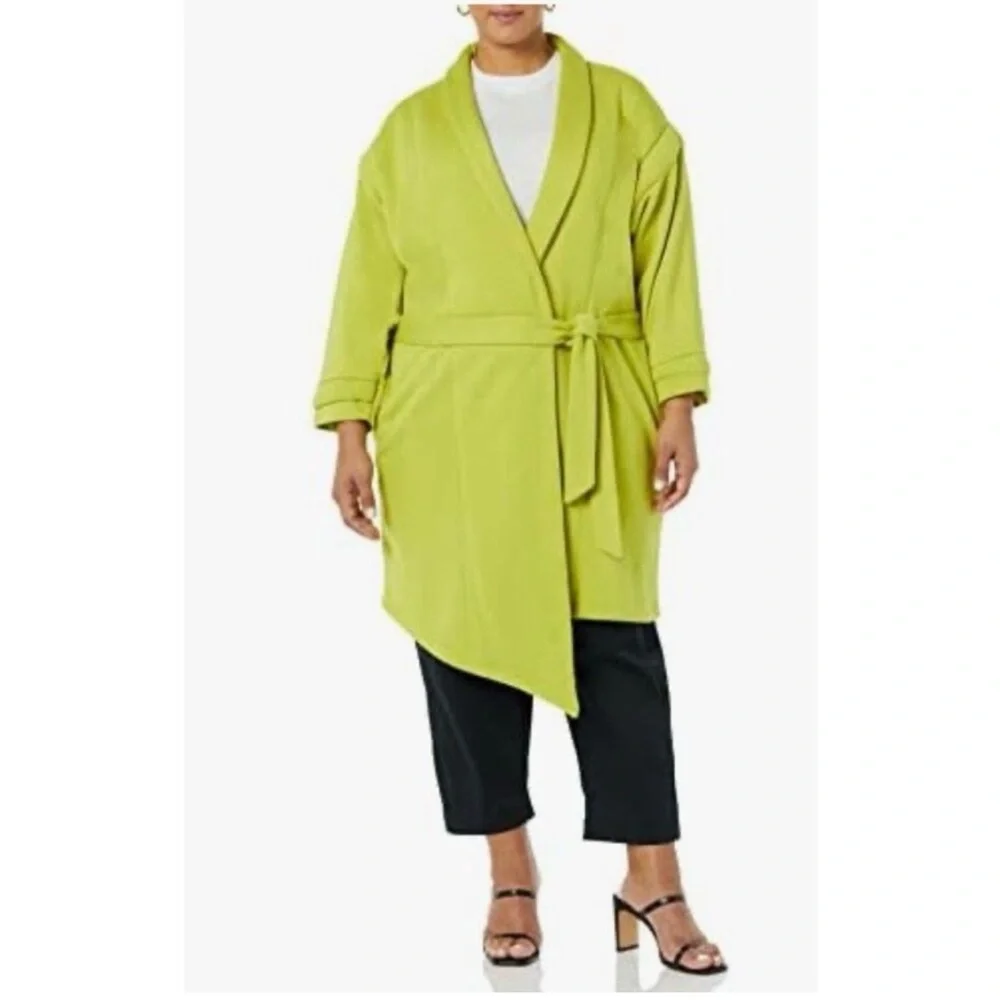 TEREA Alaina Wrap French Terry Jacket NWT - Picture 13 of 13